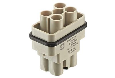 Han Q 4/2-M insert with QL 2,5-6mm