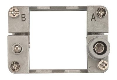 Hinged frame 6B for 2 modules (A..B)