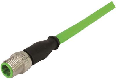 1 xRSV M12 D kodiert gerade umspritzt 2m