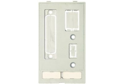 plate (USB; RJ45; SUB-D25)