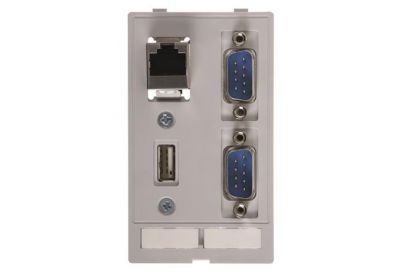 Data module (RJ45;USB;2XSUB-D9,mm)