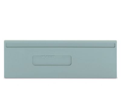 Separator plate2 mm thick oversized, gray