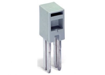 Adjacent jumperinsulated Nominal current 85 A, gray