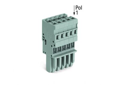 1-conductor female pluggray