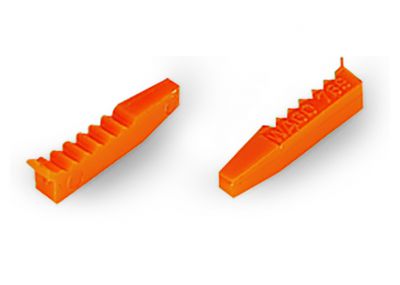 Coding pinfor coding of female plugs for carrier tbs / male connectors, orange