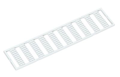 WMB marking cardas card, white