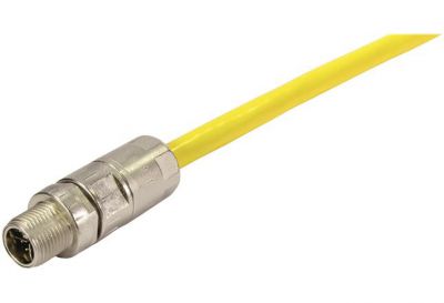 M12 X-coded cable assembly; 2m