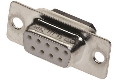 25 way S Cup Female ferrite Wout