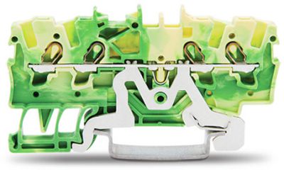 4-conductor ground terminal block1.5 mm², green-yellow