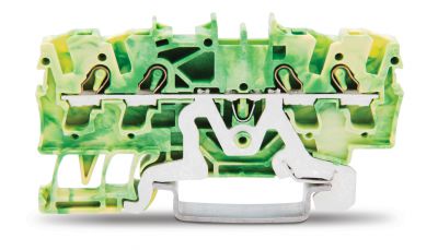 4-conductor ground terminal block2.5 mm², green-yellow