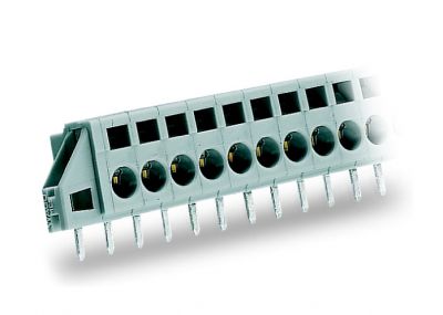 PCB terminal block2.5 mm² Pin spacing 5 mm 5-pole, gray