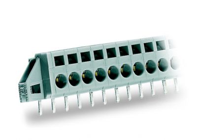 PCB terminal block2.5 mm² Pin spacing 5 mm 9-pole, gray