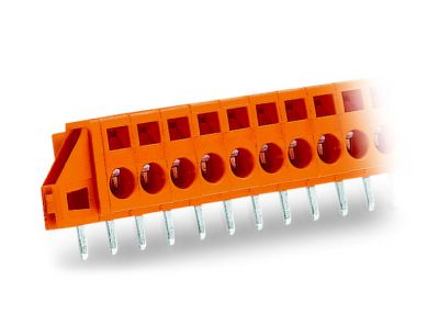 PCB terminal block2.5 mm² Pin spacing 5.08 mm 3-pole, orange