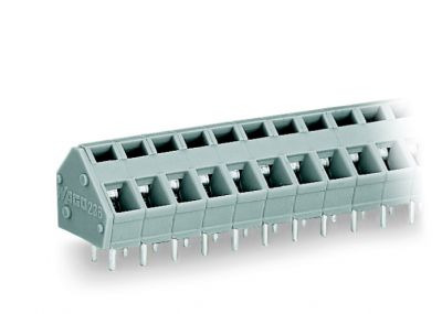 PCB terminal block2.5 mm² Pin spacing 5/5.08 mm 2-pole, light gray