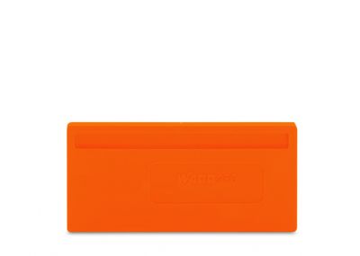 Separator plate2 mm thick oversized, orange