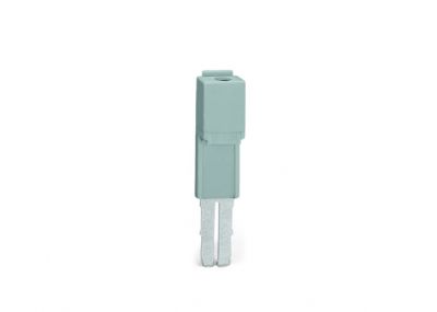 Test plug adapter5 mm wide for test plug 210-137 (2.3 mm Ø), gray