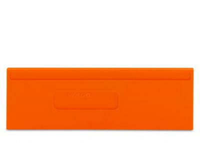 Separator plate2 mm thick oversized, orange