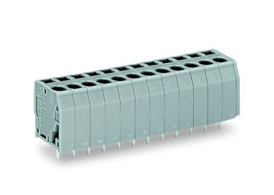 PCB terminal block2.5 mm² Pin spacing 5 mm 5-pole, gray