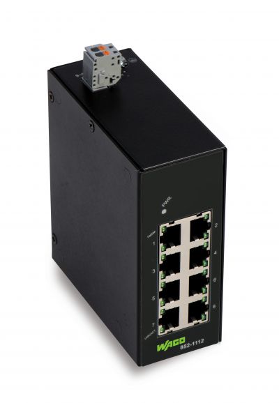 Industrial-ECO-Switch8-Port 1000BASE-T, black