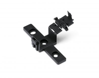 Mounting carrier2- to 5-pole, black
