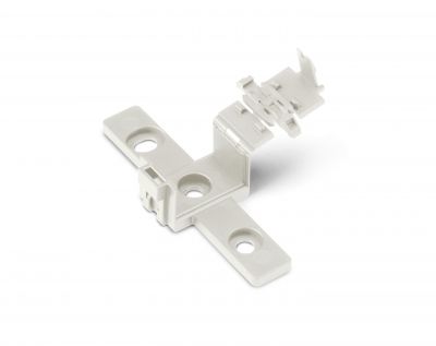 Mounting carrier2- to 5-pole, white
